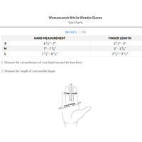 Garden of Paradise Nitrile Weeder Gloves