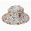 Womanswork Adjustable Cotton Sun Hat Garden of Paradise