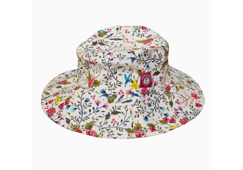  Womanswork Adjustable Cotton Sun Hat Garden of Paradise 