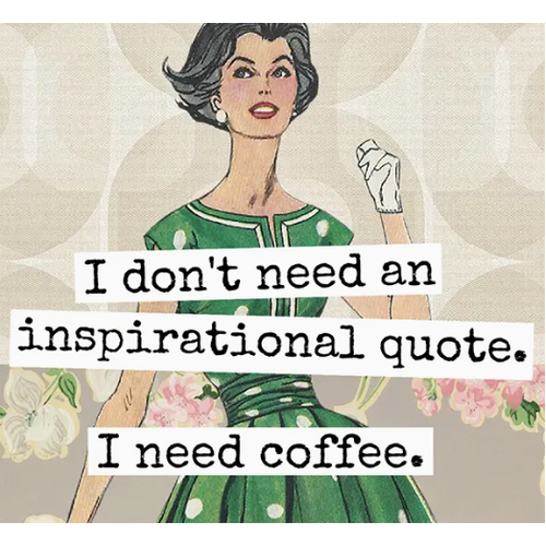  Raven's Rest Studio I Need Coffee Magnet 