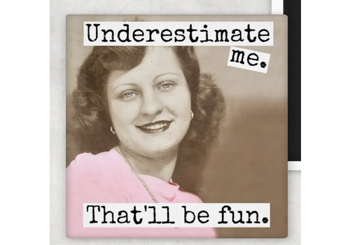  Raven's Rest Studio Underestimate Me Magnet 