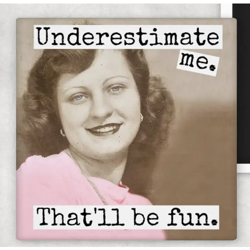  Raven's Rest Studio Underestimate Me Magnet 