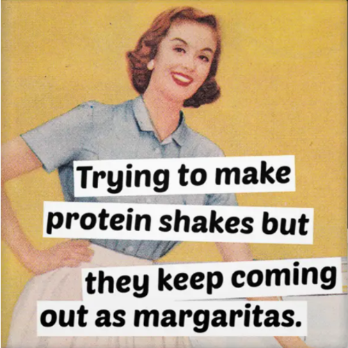  Raven's Rest Studio Protein Shakes Magnet 