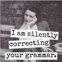 Correcting Your Grammar Magnet