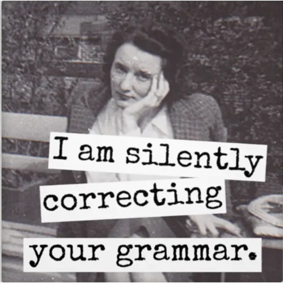Correcting Your Grammar Magnet