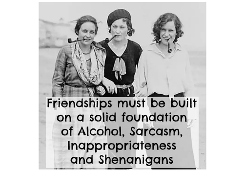  Raven's Rest Studio Friendships Must Be Built Magnet 