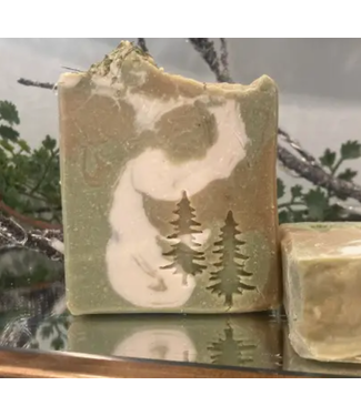 Bare Natural Soap Co Maine White Pine Natural Soap Bar