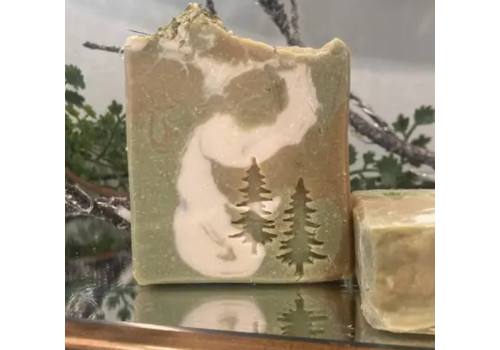 Bare Natural Soap Co Maine White Pine Natural Soap Bar   Bare Natural Soap Co Maine White Pine Natural Soap Bar
