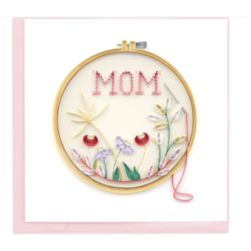  Quilling Cards Mother's Day Cross Stitch Card 