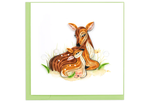  Quilling Cards Deer Mom Quilling Card 