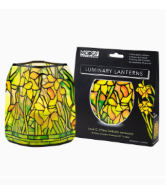 Modgy Luminary Lantern Tiffany Daffodils