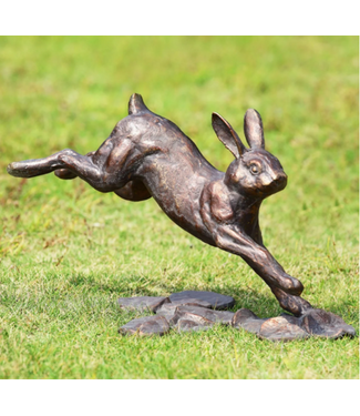 Running Rabbit Garden Sculpture
