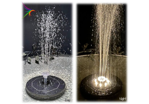  Will's Company LED Solar Lighted Fountain 