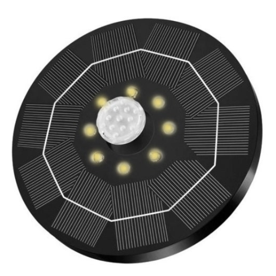 LED Solar Lighted Fountain