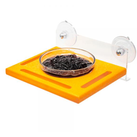 Orange Window Jelly Feeder