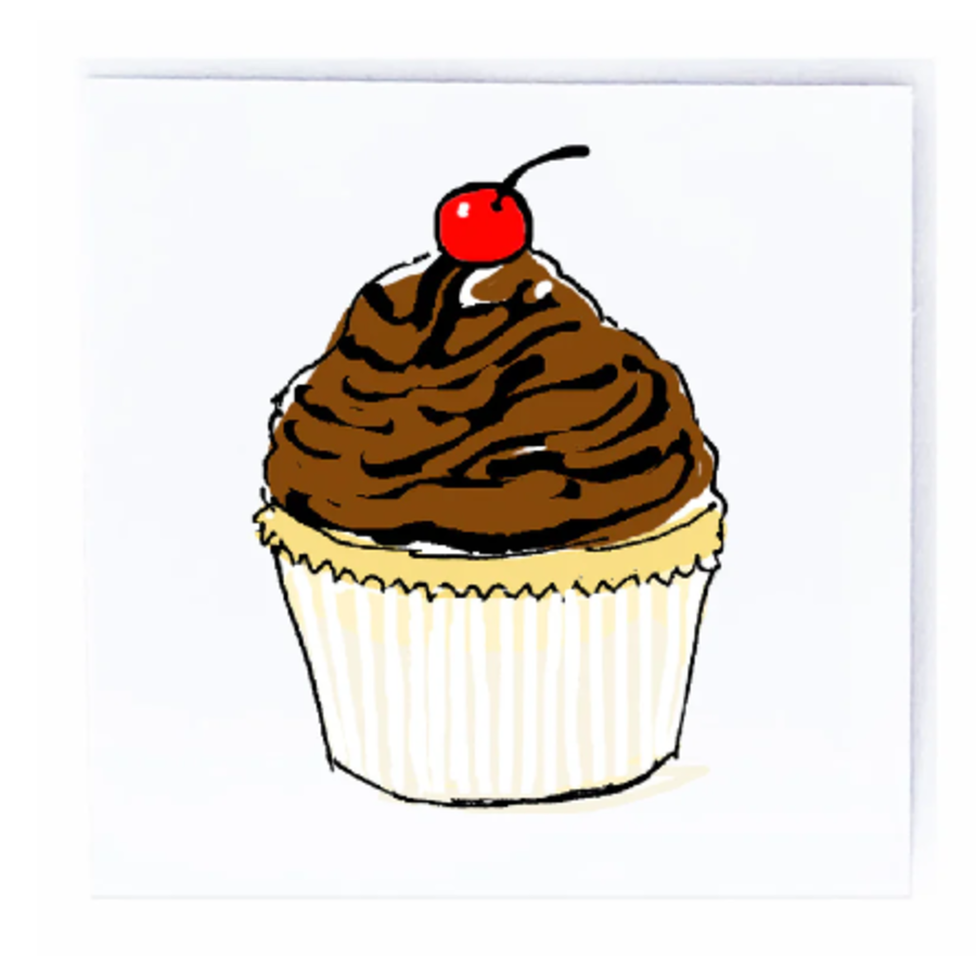 Choc Cupcake Gift Enclosure