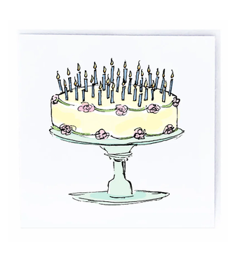 Molly O Cake with Candles Gift Enclosure