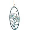 Rain Jewelry Collection Patina Daisy Silhouette Earrings