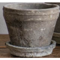 Medium Farmer's Pot with Saucer