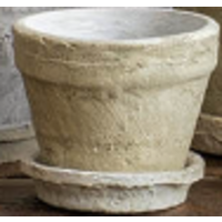 Medium Farmer's Pot with Saucer