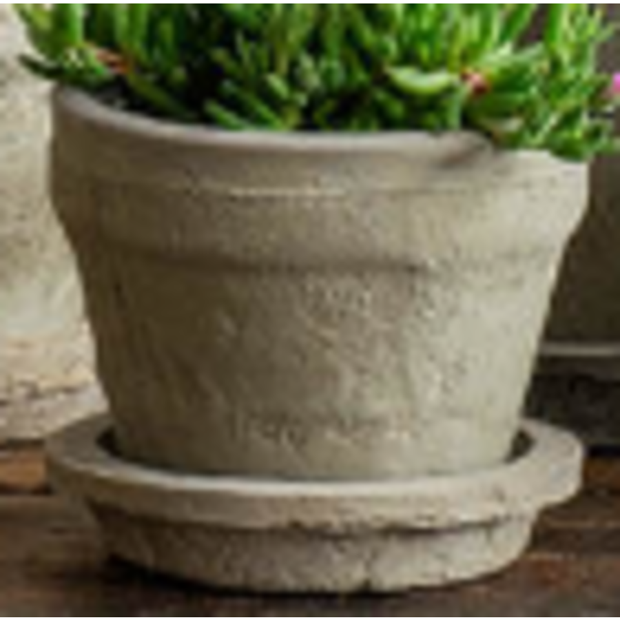 Small Farmer's Pot with Saucer