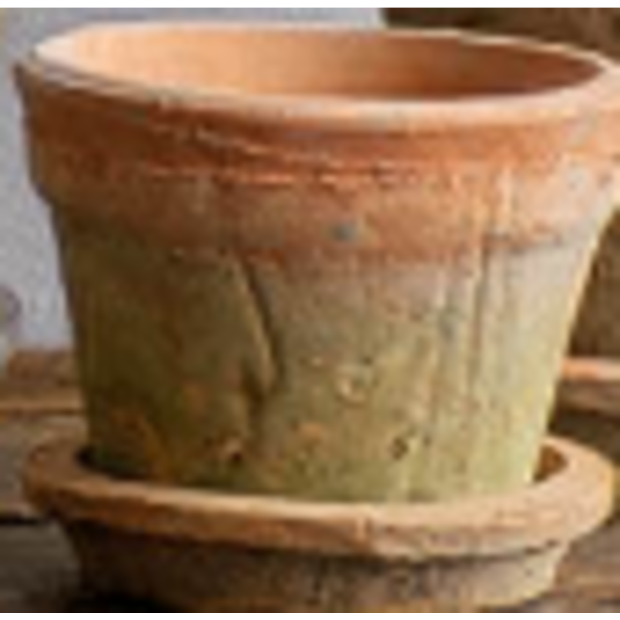 Small Farmer's Pot with Saucer