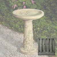 Butterflies are Free Birdbath