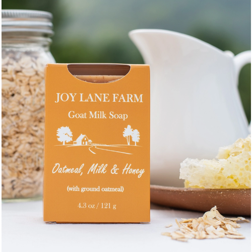 Joy Lane Farm Oatmeal, Milk & Honey Goat Milk Soap   Joy Lane Farm Oatmeal, Milk & Honey Goat Milk Soap