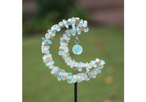 Garden Age Crescent Moon Garden Stake 