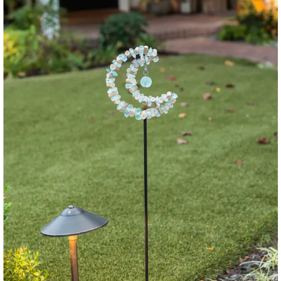 Crescent Moon Garden Stake 4 ft
