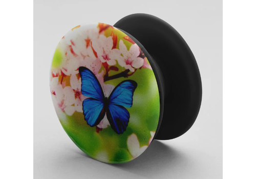  Classy Grips Phone Grip Blue Butterfly 