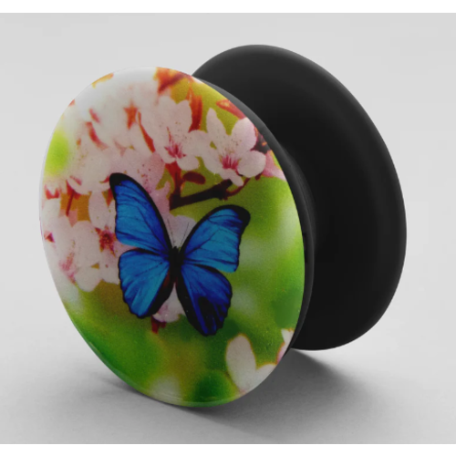  Classy Grips Phone Grip Blue Butterfly 
