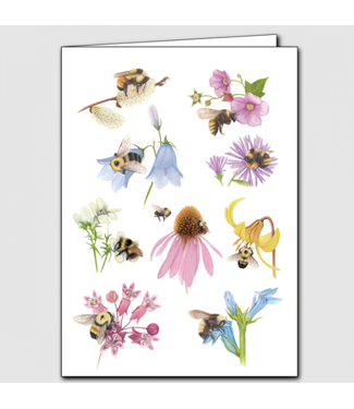 Earth sky water Bumblebee Wrap Card