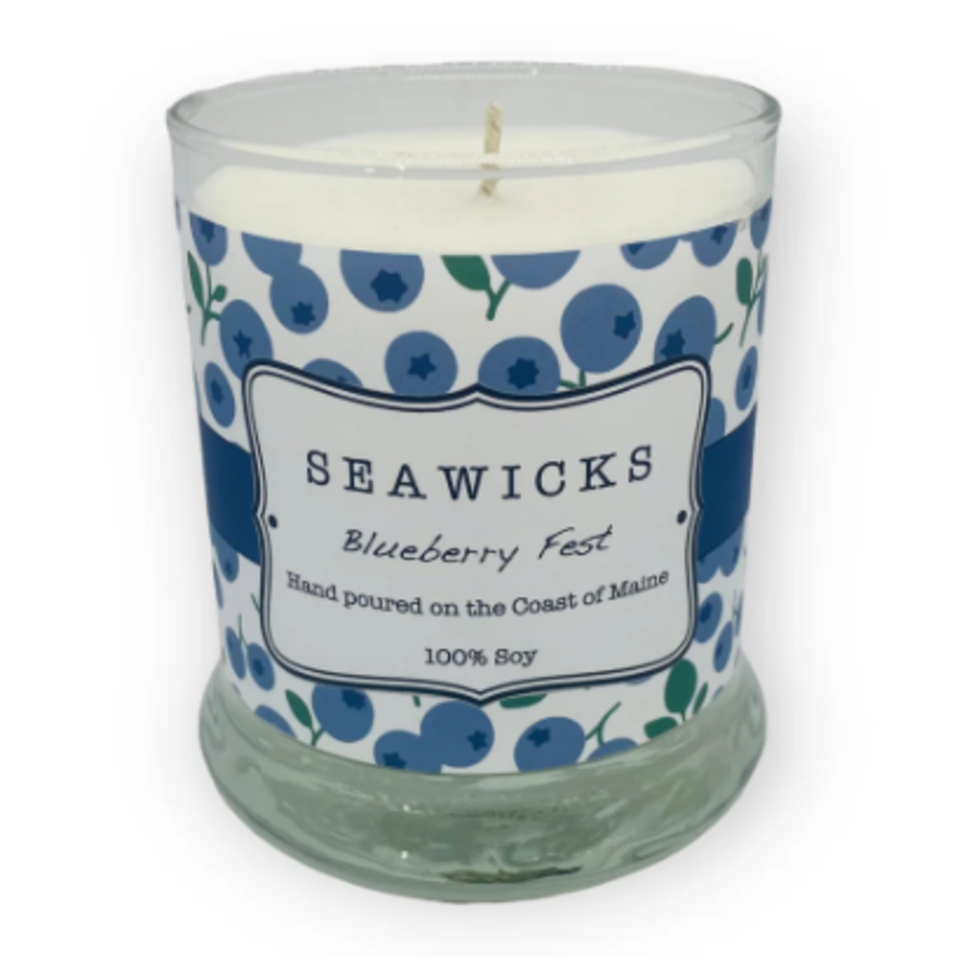 Blueberry Fest Candle 9 oz Glass Jar