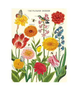Cavallini Papers & Co Flower Garden Gift Wrap