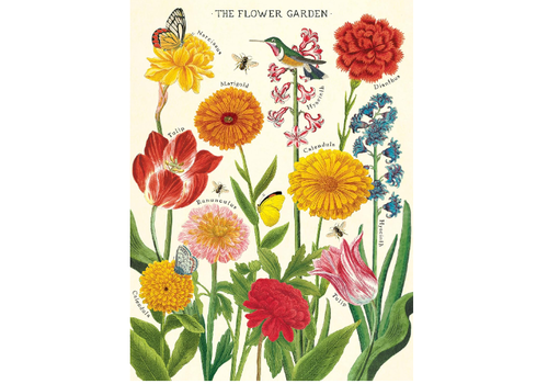  Cavallini Papers & Co Flower Garden Gift Wrap 
