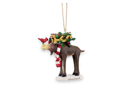  Cape Shore Moose / Bird's Nest Ornament 