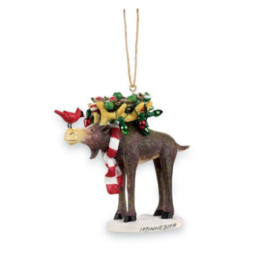  Cape Shore Moose / Bird's Nest Ornament 
