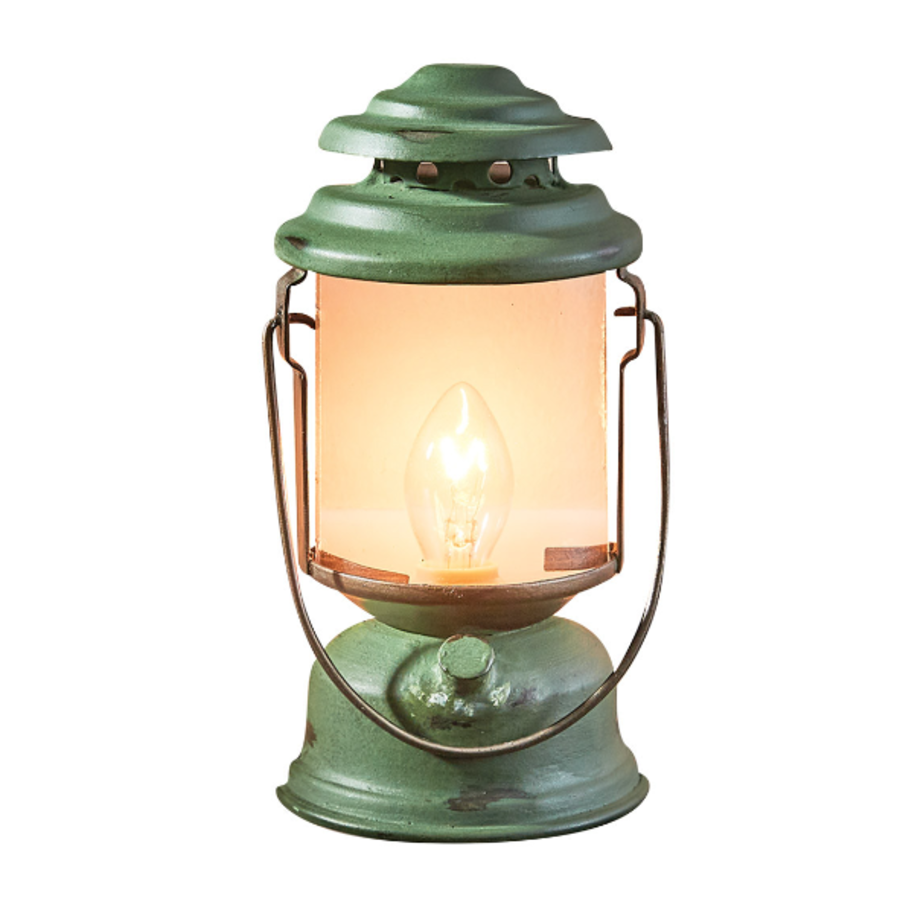 Green Camp Lantern Night Light