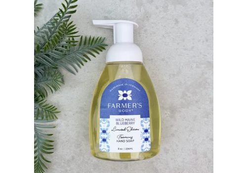  Farmer's Body Wild Maine Blueberry Foaming Soap 