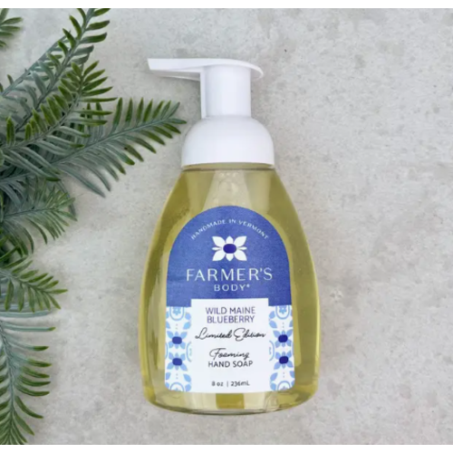  Farmer's Body Wild Maine Blueberry Foaming Soap 