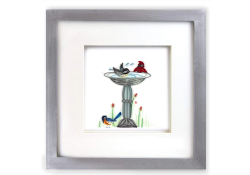  Quilling Cards Brushed Silver Shadow Box Frame 