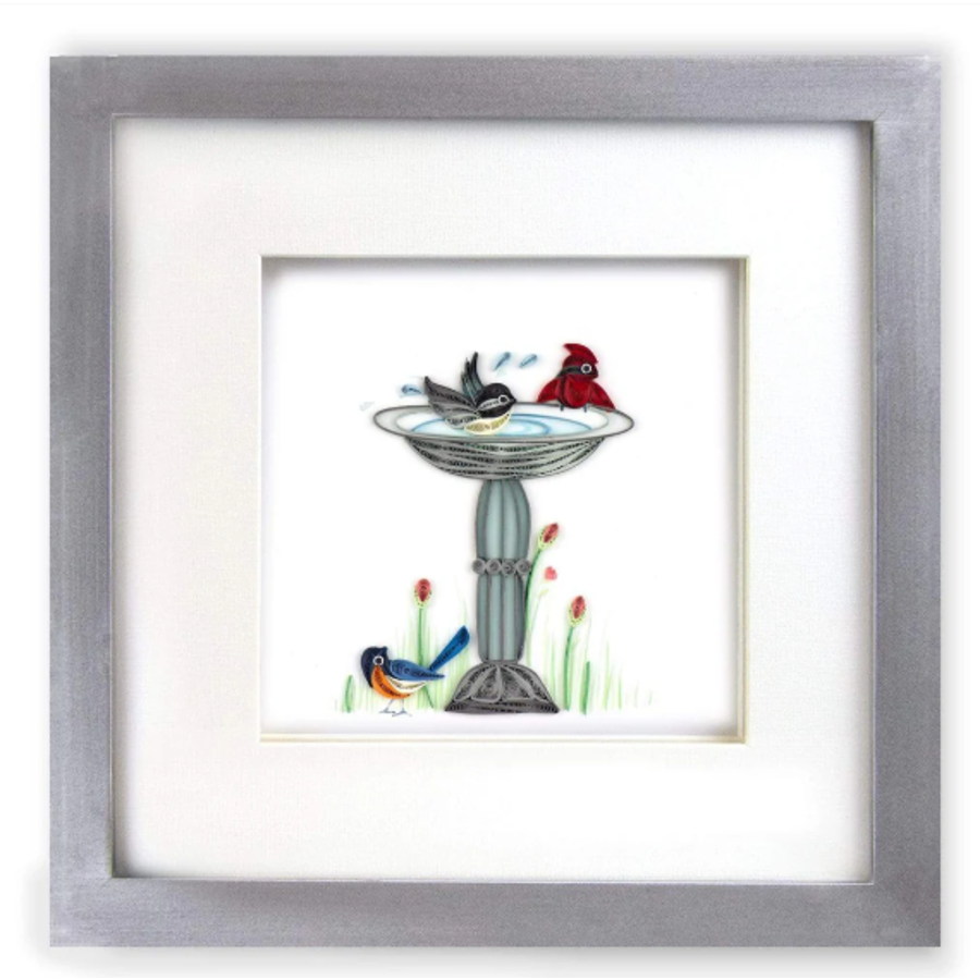 Brushed Silver Shadow Box Frame