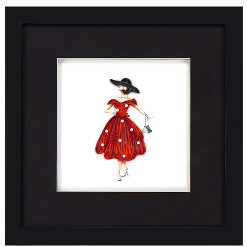  Quilling Cards Black Shadow Box Frame 
