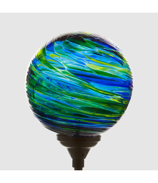 Kitras Art Glass Calico Solar Light Oceana