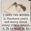 Raven's Rest Studio I Have Two Moods Magnet