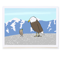 Eagle Dad Card