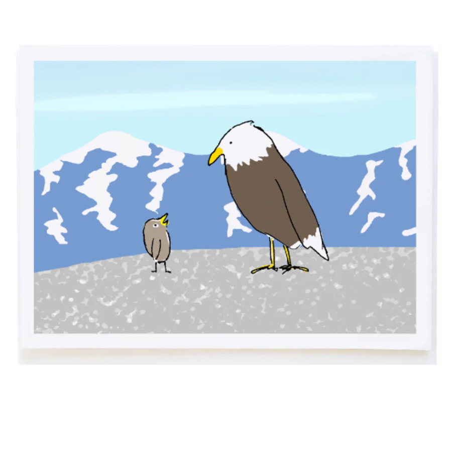 Eagle Dad Card