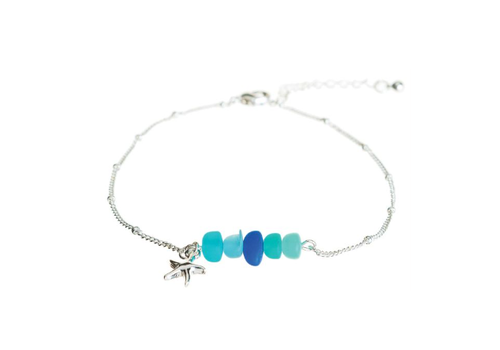  Rain Jewelry Collection Silver Starfish Anklet 