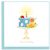 Quilling Cards Whimsical Birthday Cake Quill Card
